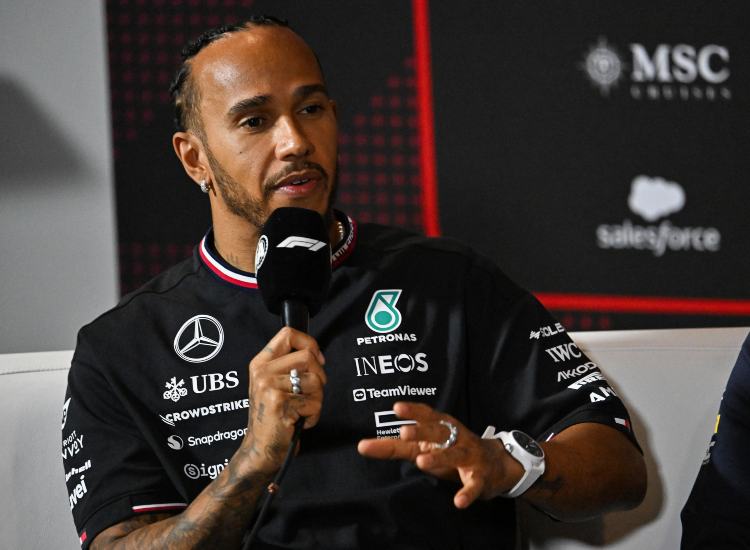 Lewis Hamilton e la passione per la MotoGp - fonte Ansa Foto - mondosportivo.it