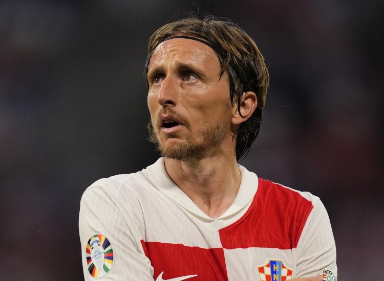 Luka Modric con la maglia della Croazia - fonte Lapresse - mondosportivo.it