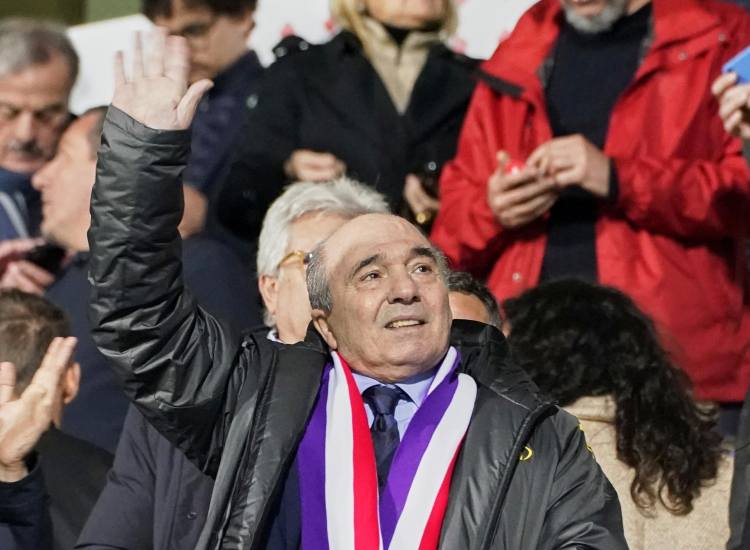 Rocco Commisso, presidente della Fiorentina - fonte Lapresse - mondosportivo.it