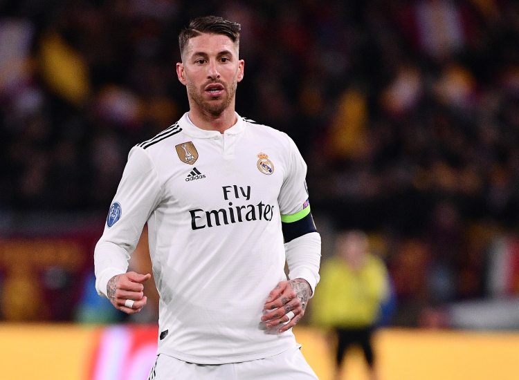 Sergio Ramos con la maglia del Real Madrid - fonte Lapresse - mondosportivo.it