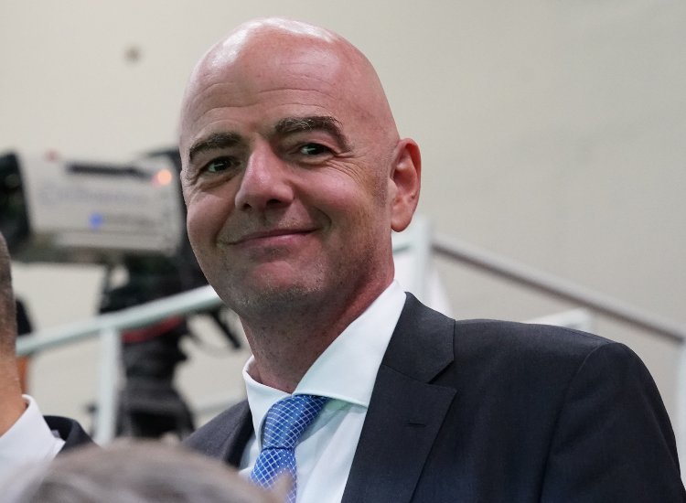 Gianni Infantino, presidente della Fifa - fonte Lapresse - mondosportivo.it