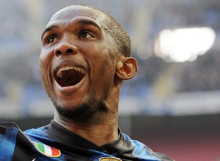 Samuel Eto’o con la maglia dell'Inter - fonte Ansa Foto - mondosportivo.it