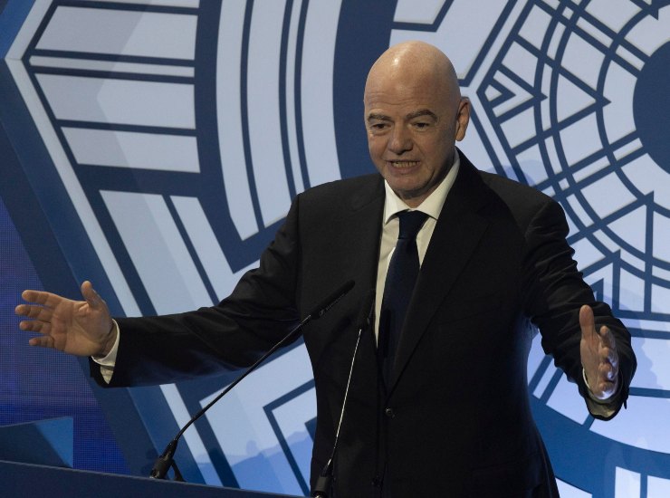 Gianni Infantino, presidente della Fifa - fonte Ansa Foto - mondosportivo.it