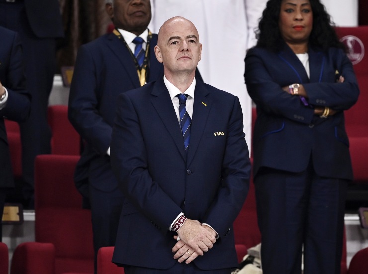 Gianni Infantino, presidente della Fifa - fonte Lapresse - mondosportivo.it