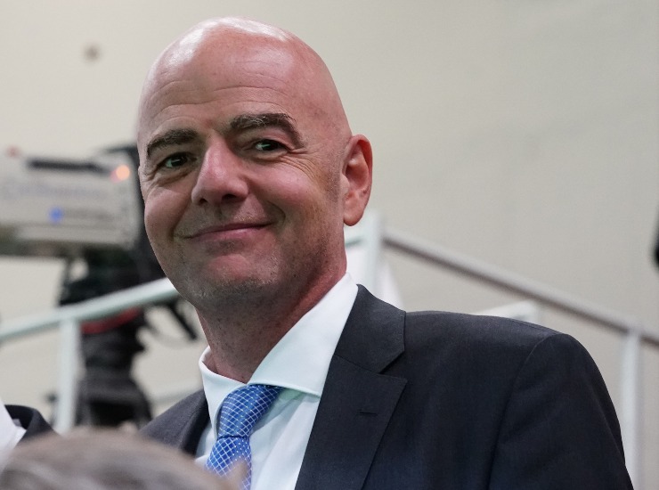 Gianni Infantino, presidente della Fifa - fonte Lapresse - mondosportivo.it