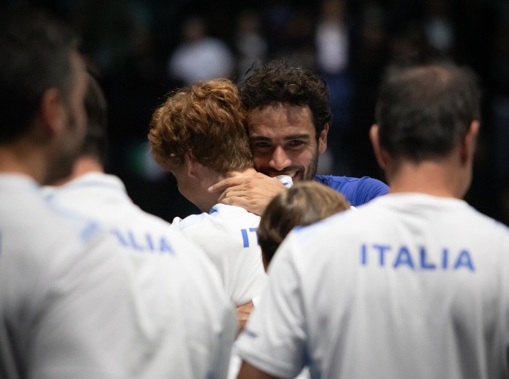 Matteo Berrettini e Jannik Sinner - fonte Ansa Foto - mondosportivo.it