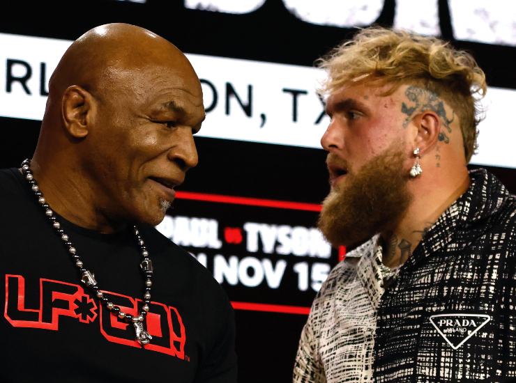 Mike Tyson e Jake Paul - fonte Ansa Foto - mondosportivo.it