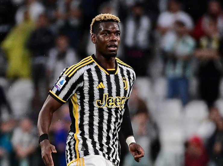 Paul Pogba con la maglia della Juventus - fonte Lapresse - mondosportivo.it