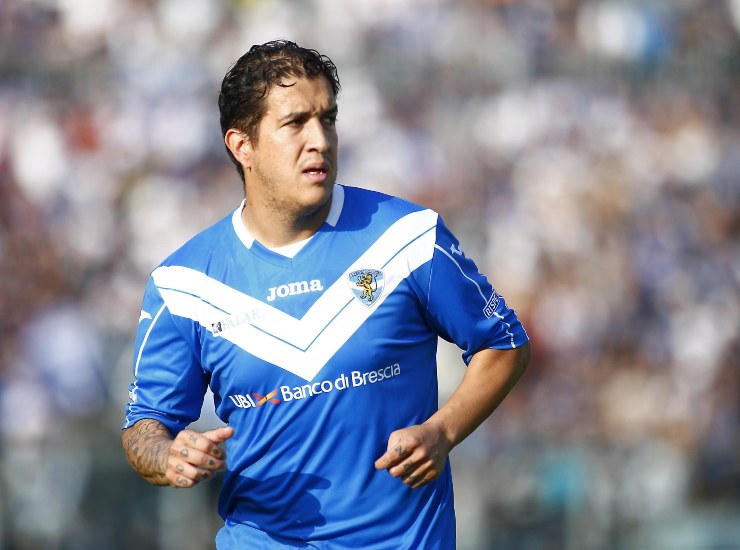 Felipe Sodinha con la maglia del Brescia - fonte Lapresse - mondosportivo.it