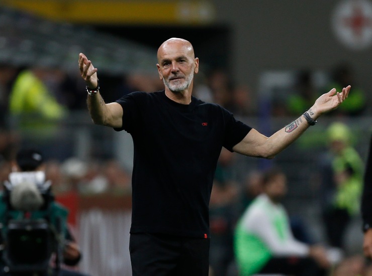 Le dichiarazioni di Stefano Pioli - fonte Lapresse - mondosportivo.it