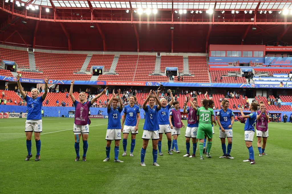 italia australia mondiale calcio femminile esultanza