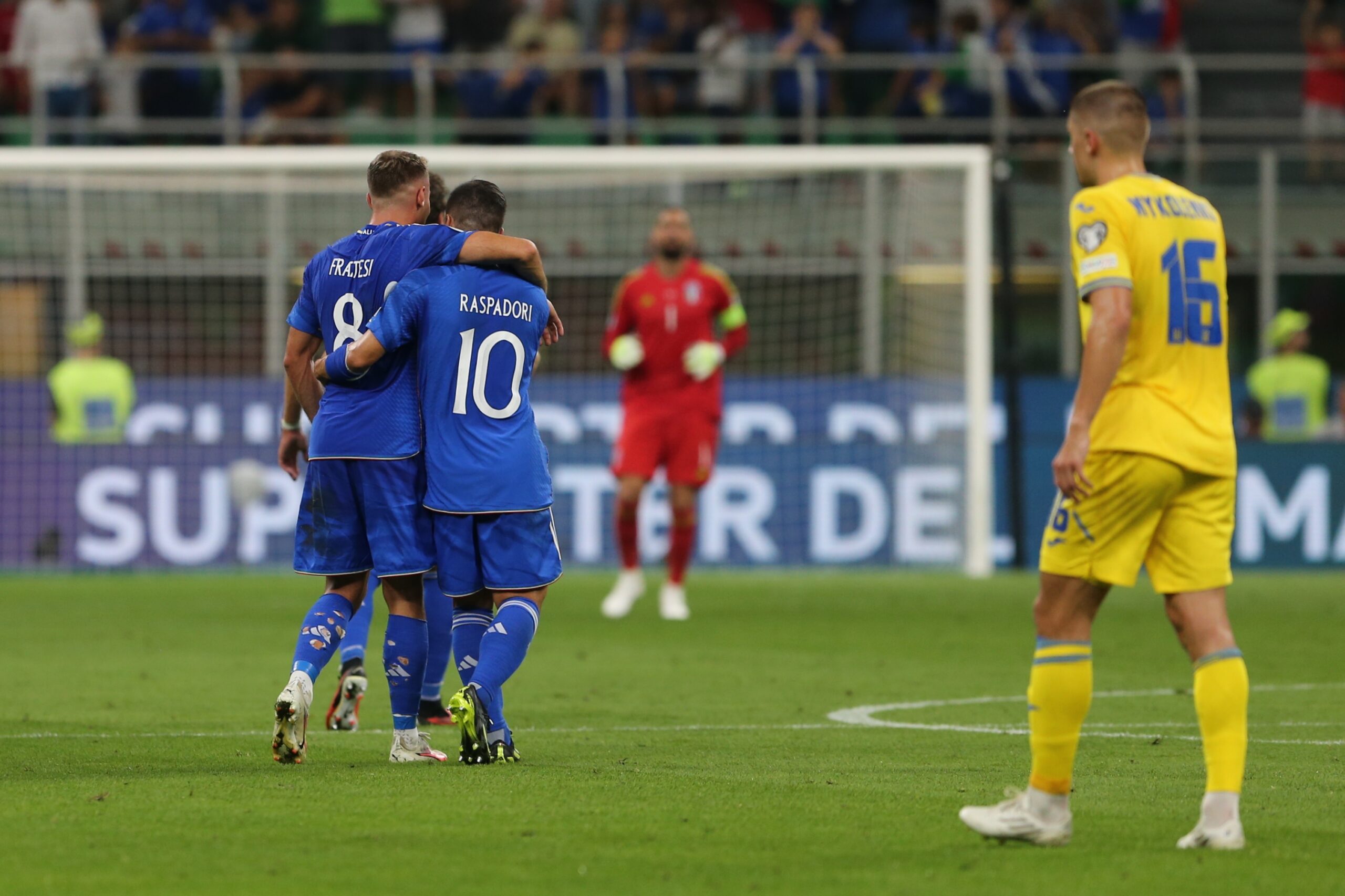 Frattesi Segna Due Volte: Italia-Ucraina 2-1 A San Siro [Fotogallery]