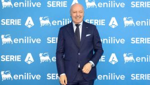 Giuseppe Marotta, il presidente dell'Inter - fonte Lapresse - mondosportivo.it