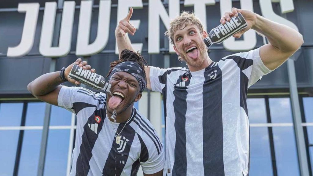 Logan Paul con la maglia della Juventus - fonte Ansa Foto - mondosportivo.it