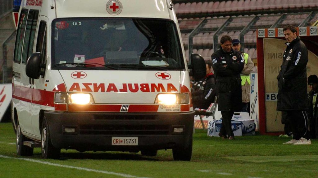 Incidente in allenamento - fonte Lapresse - mondosportivo.it